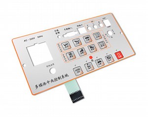 [Hot Item] Capacitive Touch Tactile Membrane Panel Flat Buttons Keypad