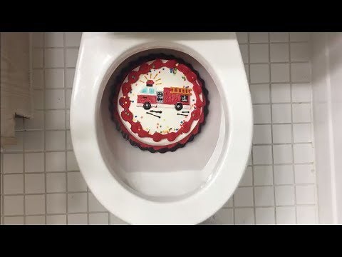 Will it Flush? - Kids Fire Truck Cake