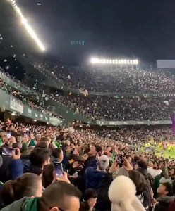 54K views · 546 reactions | Tonight it was the ‘lluvia de peluches’ at Real Betis. The annual tradition of stuffed toys thrown on to the pitch and collected for disadvantaged children ahead of Christmas. An estimated 15,000 toys are expected for collection.  #LaLiga #RealBetis | Proper Football | Facebook
