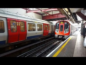 Metropolitan Line S8 Stock Arriving And Departing Baker Street Station | Metropolitan Line S8 Stock