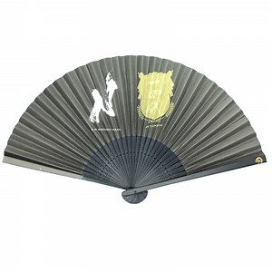 [Hot Item] Customized Paper Printing Hand Held Rave Fans Bamboo Hand Fans as Gifts
