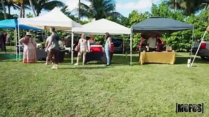 Ivy Ireland Flea Market Blowjob - XXXBP