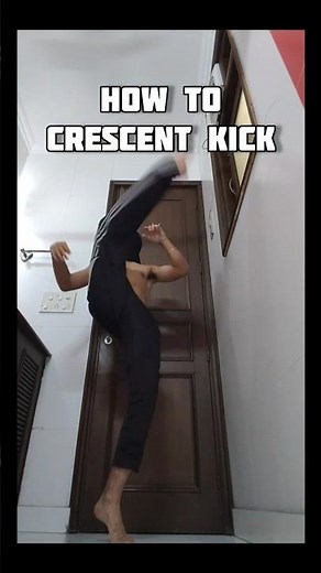 How To Crescent Kick 🥋🔥