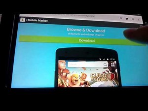 How To Download 1Mobile Market on Kindle HDX (Free Android Apps)