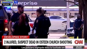 2.7K views · 77 reactions | USA~Fusillades hier à Houston dans l'église-épicerie du pasteur franc-maçon Joel Osteen~Une femme morte #JesusChristTV #FauxPasteurs #JoelOsteen #Lakewoodchurch | JesusChrist TV | Facebook