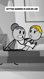 151K views · 4.4K reactions | Getting married in 2025 be like  #boyfriend #girlfriend #couple #Relationship #tonyanimation #animationmeme #comedyreels #funnyvideos #skitscomedy #animationart #comedy #reels | Tony Animation | Facebook