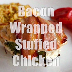 12K views · 40 reactions | You only need a few ingredients to make this wow-worthy dinner recipe! Full recipe here >> https://wearychef.com/bacon-wrapped-stuffed-chicken-breasts-spinach-goat-cheese/ | The Weary Chef - Easy Recipes | Facebook