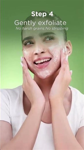 How to apply powder exfoliator
