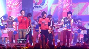 2.2K views · 124 reactions | On 19.08.2007 on the music show "Inkigayo" the hosts Jang Keun Suk and Kim Heechul sang together with Lee Hong Ki from FT Island a song, dedicated to the Football World Cup 2017 for young players under 17 years oldm that was held in Korea in August 2007. https://www.youtube.com/watch?v=G5-VsU0uvJo - Rossi | Jang Keun Suk Europe FC | Facebook