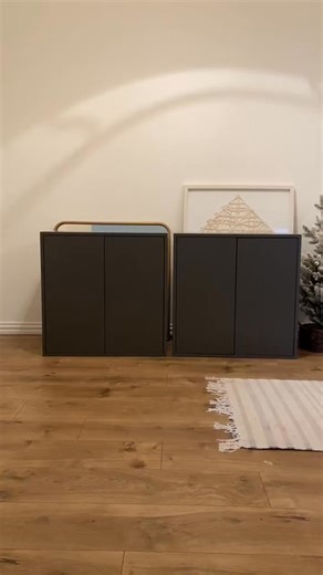 How I Transformed 2 IKEA EKETs into My Dream Credenza ✨ Designer Look, Budget-Friendly! #DIY #DIYProjects #Crafting #Handmade #DoItYourself #DIYDecor #CraftIdeas #EasyDIY #DIYInspiration #CraftingCommunity #DIYTutorial #QuickCrafts #CreativeDIY #LifeHacks #CreativeTips #HomemadeDecor #SmartLiving #HomeImprovement #Upcycling #EverydayHacks #DecorInspiration #IKEAHack #DIYFurniture #CustomOnABudget | Luxury Haven | Facebook