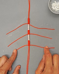 1.1M views · 7.4K reactions | Beautiful macrame 10 mins DIY Bracelet | Arts&Crafts | Facebook