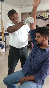 Young brother had shoulder pain while swimming, not able to lift hand more than 90° , very good result after in first sitting, treated by VC #vijaychiro | Vijay Chiro