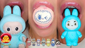 ASMR satisfying eating some of the worlds most delicious Labubu's. Which edible Labubu doll was your favourite? 💋 WHICH SATISFYING ASMR MUKBANG EATING EMOJI FOOD CHALLENGE NEXT? Tasting lots of different foods, from around the world, countries like United States, United Kingdom, Canada, Australia, Norway, Germany, Moldova, South Korea, China and other amazing countries, Tasting gummy balls, fondant, fruit, vegetables, candy, kohakutou, tanghulu, gummy fruit, jelly, noodles, cake, pudding, corns