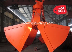 [Hot Item] Qshi Excavator Mounted Hydraulic Clamshell Grab Bucket