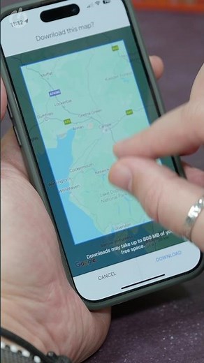 Don’t get lost in low signal areas 🗺️ #googlemaps #tips