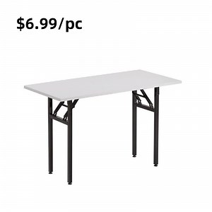 [Hot Item] Colourful Cheap Modern Design Meeting Home Office Folding Desk Table