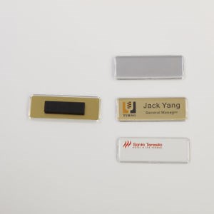 [Hot Item] Magnetic Name Tags Badge Holder