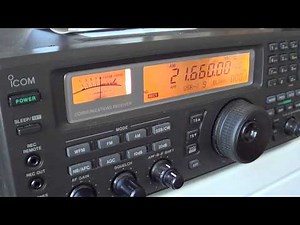 BBC 21660 khz on Icom IC R8500