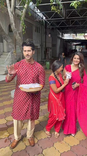 Cast of Mishri Present at ISKCON Temple. | Indian Television Academy