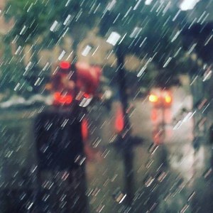 I LOVE the rain!! ☔️ Love my plastic dome umbrella... 🌟 #plasticdome #umbrella | Jenny Bruce