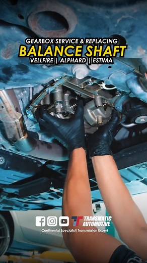 Proses tukar balance shaft toyota vellfire alphard estima.. #transmaticautomotive #mechanictransmission #pakargearbox #shahalam #selangor #fyp #fypシ #fypシ゚viral | Mechanic Transmission