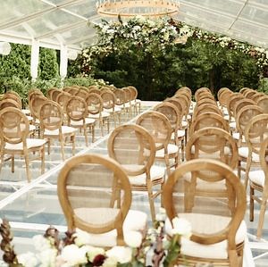 [Hot Item] Anji ZG Manufacturer Stackable Commercial Solid Wood Thin Cane Back Thin Rattan Back Louis Chair for Hotel Wedding Dining Event Rental (ZG16-036)