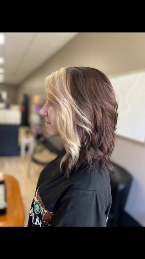 Some #blockcoloring for the win 🙌🏼 #goldwell #amika | Mint Beauty Lounge