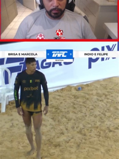 A semifinal do TAFC 53 foi um JOGAÇO #tafc #futevolei #ftvlive #fyp