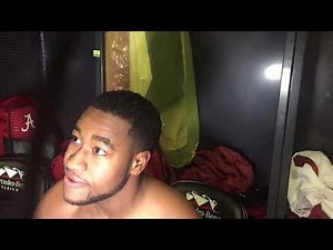 Alabama LB Shaun Dion-Hamilton after national championship