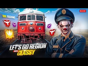 New BR PC Lobby 🔥 GO REGION 🚀 Classy Live 👽 #freefire #live #classyfreefire
