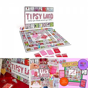 Drinking Board Game,Drinking Games for Adults,Funny Party Board Games for Friends Gathering and Christmas Night Game,Drinking Games for Adults,Party Games for Adults,2-8 Players - Walmart.com