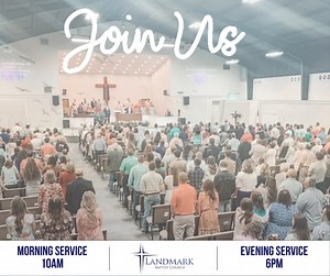 19 reactions | We would like to invite YOU to be with us at Landmark tomorrow! Matthew 18:20 For where two or three are gathered together in my name, there am I in the midst of them. | Landmark Baptist Church | Facebook