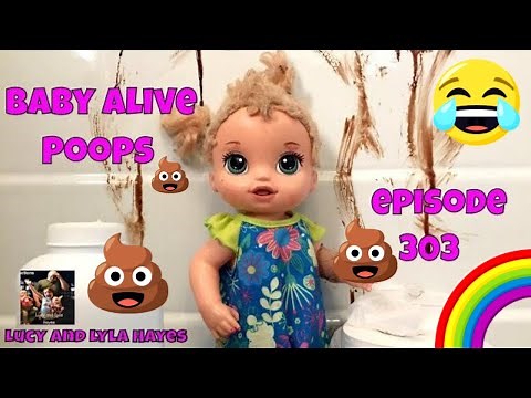 Baby Alive Lucy Pooping Diapers Episode 303 Pooping on Floor