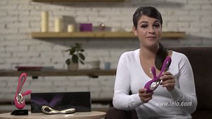 LELO SORAYA Most Beautiful, Dual-Action, High Performance Vibrator, Deep Rose