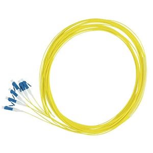 [Hot Item] 1.5m LC Upc 12 Fibers OS2 Single Mode Bunch Fiber Optic Pigtail