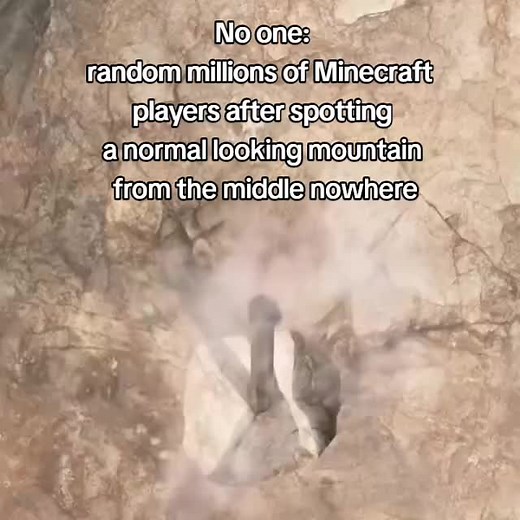 why do y'all Minecraft players be mining mountains full of stone for? 😭🙏🏻 #giftok #minecrafters #grindingmachine #fornoreason #minecraftmeme
