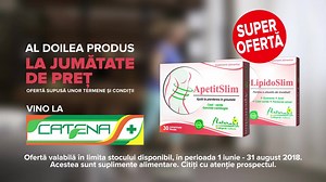 Tine sub control senzatia de foame si accelereaza arderea grasimilor! Cum? Urmareste acest video si apoi te asteptam in farmaciile Catena! Mai multe informatii despre produse ai aici: https://goo.gl/FBeoBY | Catena - Farmacia Inimii
