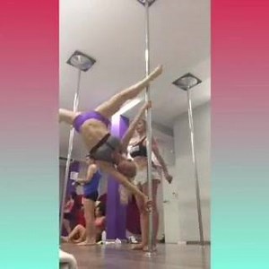 Climbing the ladder :-) Ira Kero in Madrid #polefitness #poledance #polespin #polecombo #polevideo #poletricks #poleshapes #polepose #poledancer #poledancenation #lovepole #poleart #polepractise #polesplits #flexibility #dancersofig #flexibilitygoals #poleroutine #poleinspo #beauty | Ira Kero