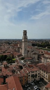 Lamberti Tower Verona catedral medieval cidade: vídeo stock (100% livre de direitos) 3956766253 | Shutterstock