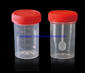 [Hot Item] Disposable Medical Stool Urine Collection Cup with Spoon