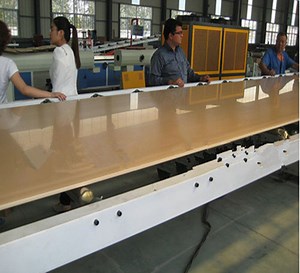 [Hot Item] Easy Operation Machine PVC WPC Skinning Foamed Board Extrusion Line