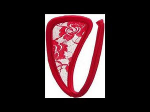 women Invisibel Lace C String Thong Panties in 9 colors One Size Bare