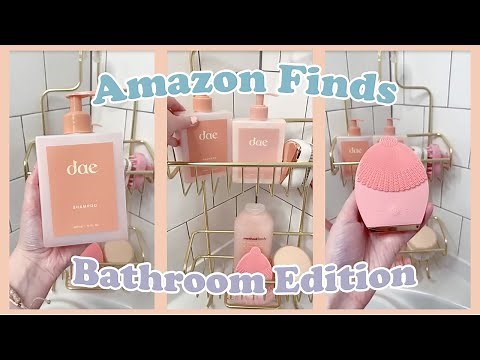 TIKTOK AMAZON FINDS + MUST HAVES 🧖‍♀️🛁 Bathroom/Shower Edition w/ Links