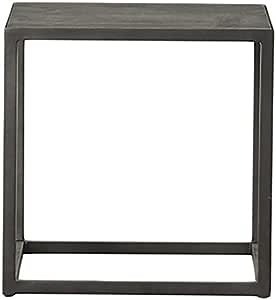 Amazon.com: Flamant Periers Side Table, Charcoal Oak : Home & Kitchen