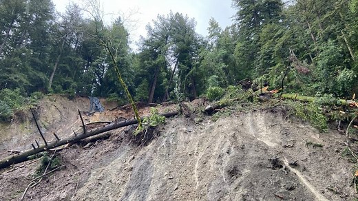 What causes mudslides, and what can be done to lessen the danger?