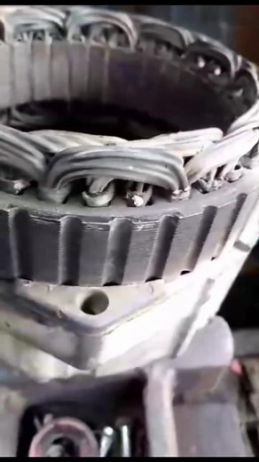 Burn out Statator Coil #armandautoelectrical #reels #SSD #forrewindstatorcoil #alternatorstator | Armand Auto Electrical