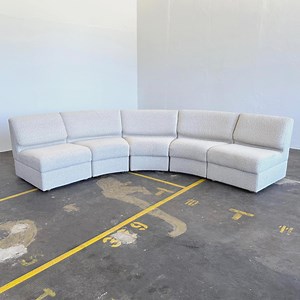 Exceptional Curved Sectional Sofa by Wiesner Hager, Austria 1970s - Etsy