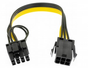[Hot Item] PCI-E GPU 6 Pin to Dual 8 Pin Power Adapter Splitter Cable