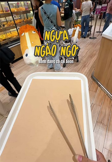 Bánh nón 'Ngựa Ngáo Ngơ' ở AEON: nơi mua & review ngắn