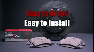 R1 Concepts Front and Rear Brake Kit For 2018-2019 Buick Enclave, Chevrolet Traverse; 2019-2020 Chevrolet Blazer| Drilled Slotted Brake Rotors| Optimum Oep Brake Pads and Rotors Kit